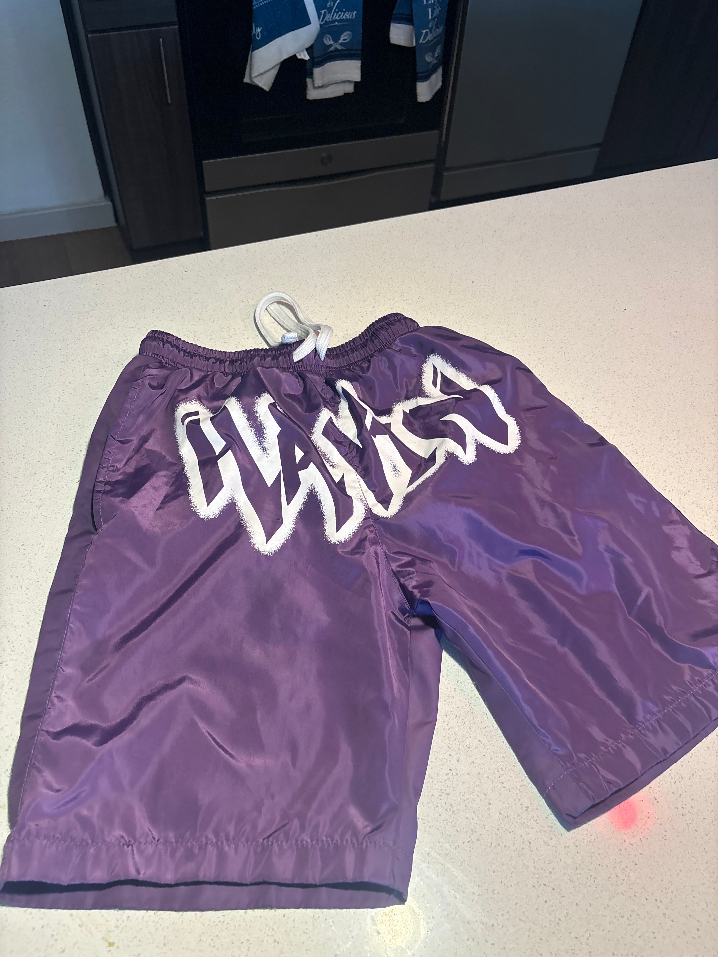 Combo Nylon “Been Havin” Shorts